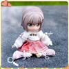 Replaceable Doll Hoodie Skirt Set Handmade Doll Accessories  For 1/11 OB11 Dolls/for 1/12 Bjd Dolls