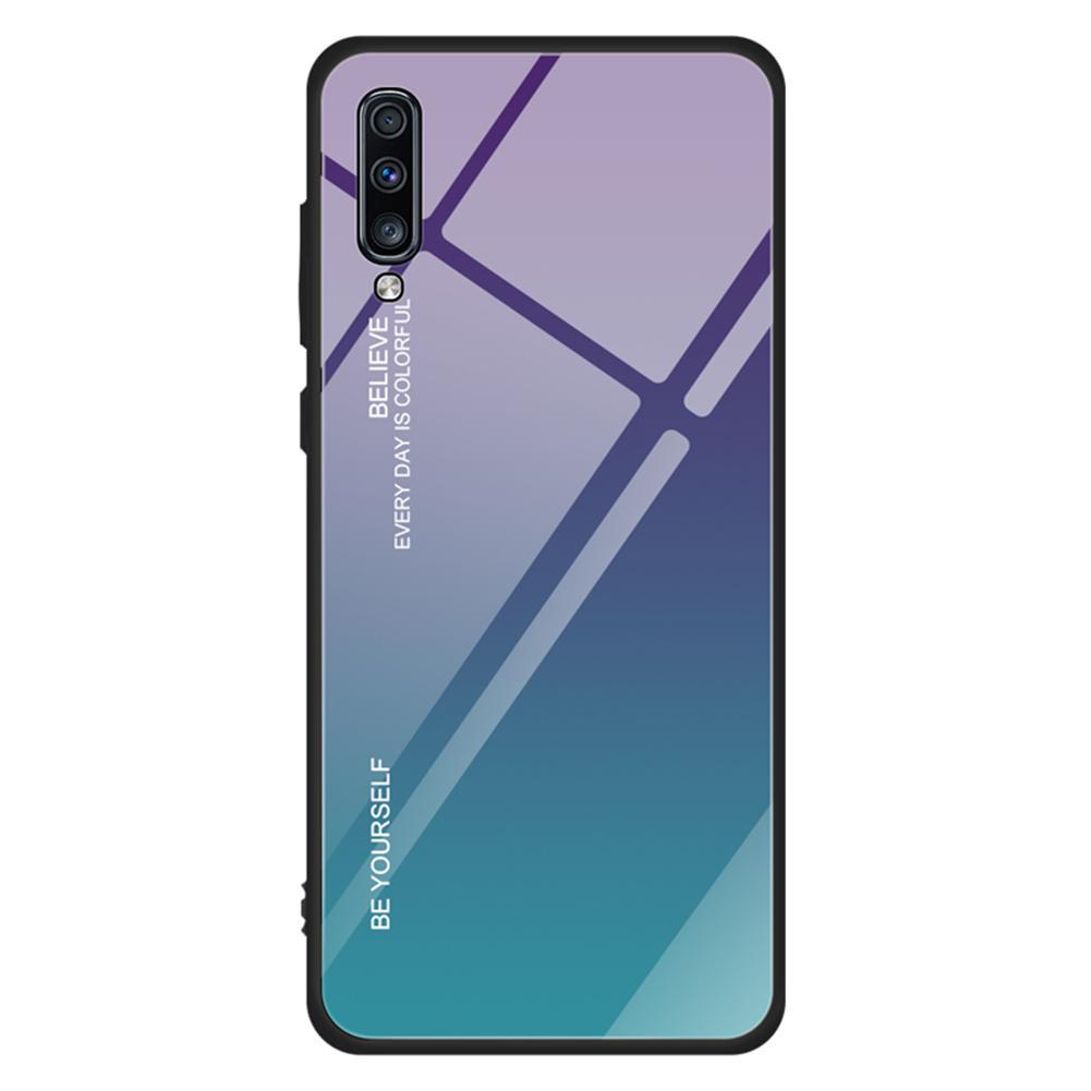 Buy Gradient Tempered Glass Phone Cases For Samsung Galaxy A70 