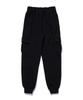 URBANAGE [Non-Fleece Or Fleece-Lined] Cargo Jogger Training Pants_Black