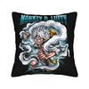 Luffy Gear  Luffy Anime  Anime Square Pillow Case  Cushion Cover Custom Polyester Decorative Pillowcase for Sofa Xcm