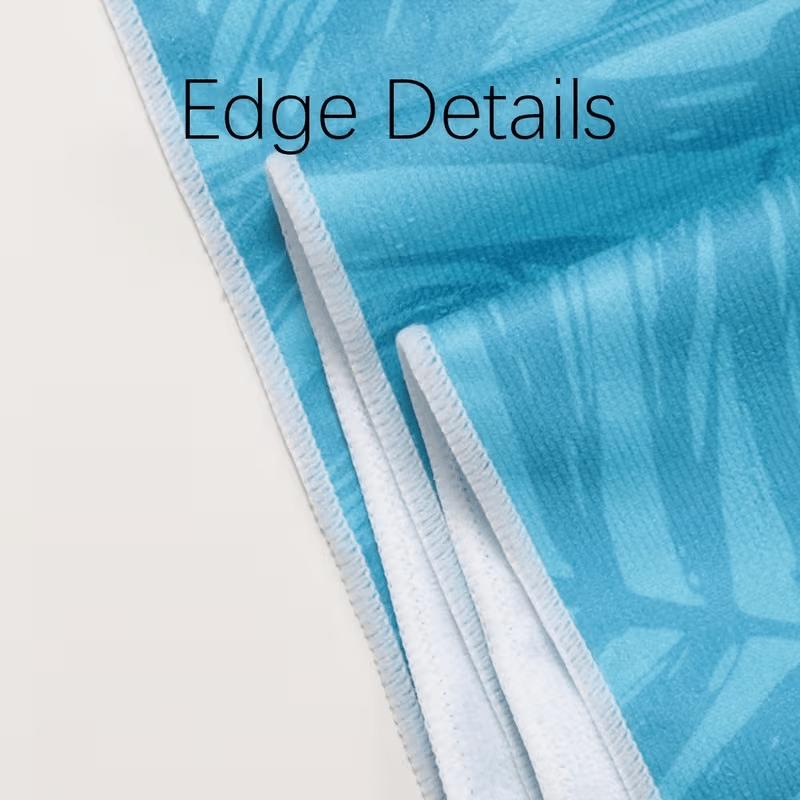 Patchwork Pattern Beach Towel,Ultra Absorbent Swim Towel, Thick Soft Polyester, Modern Square, Quick-Dry, Comfortable for Beach