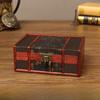 Wooden Storage Antique Box With Lock For Jewelry Cosmetics Decorations Home