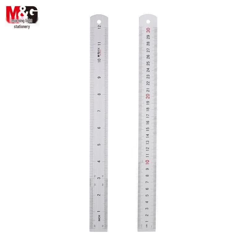 M&G 30cm Aluminum Alloy Ruler