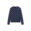 Gucci GG All Over Crewneck Sweater Navy 692900-XKCC5-4492