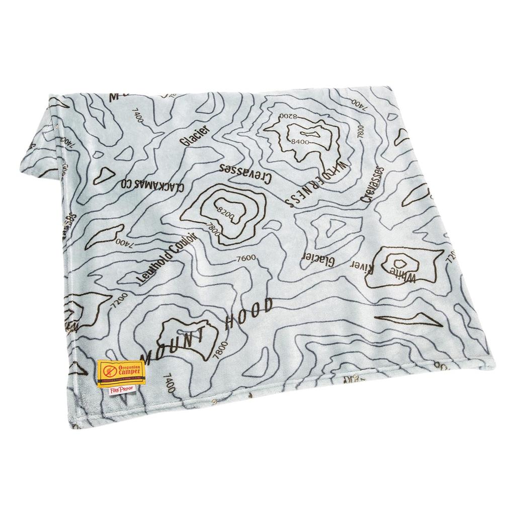 Oregonian Camper Outdoor Fireproof OCFP512TM Blanket, Large, Topomint,