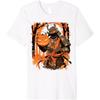 Halloween Samurai Holding Jack-o'-Lantern Premium T-Shirt