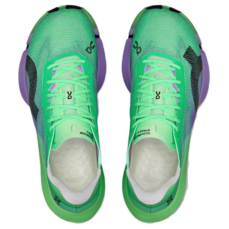 ON Cloudboom Strike 2 Verdite Unisex Sneaker Grün Aconit 3UG30056137