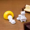 Cute Cartoon Mini Ferret Diy Home Decoration Desktop Kawaii Miniatures Figurines Small Ornament Accessories Crafts Kids Gifts