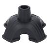 Quad Cane Tip Rubber Anti Slip Shock Absorbing Cane Base for Seniors 19mm Walking Cane