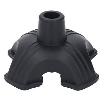 Quad Cane Tip Rubber Anti Slip Shock Absorbing Cane Base for Seniors 19mm Walking Cane