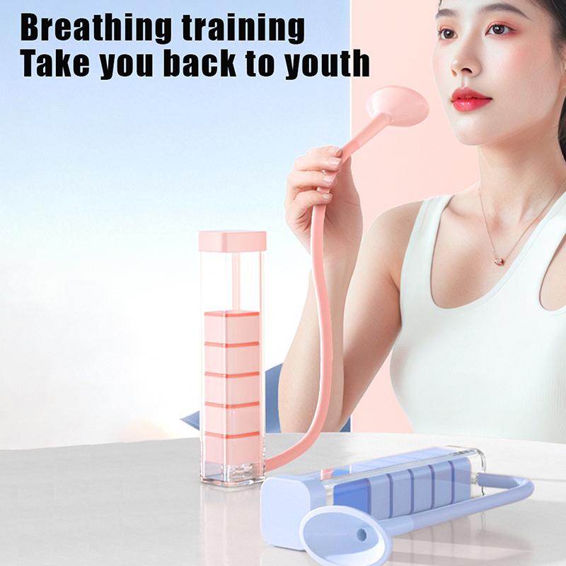 Breathing Exercise Device – Abdominal Muscle Trainer & Lung Capacity Enhancer, Suitable For Men, Women & Adults
