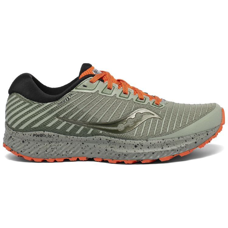 Saucony Guide 13 Trail Running Shoes Men Sneakers Gray S20558-25