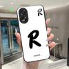 Phone Case For OPPO A18 A38 A58 A78 Back Covers Lucky Letter Protective Case For OPPOA18 OPPOA38 Tempered Glass Soft TPU Shell