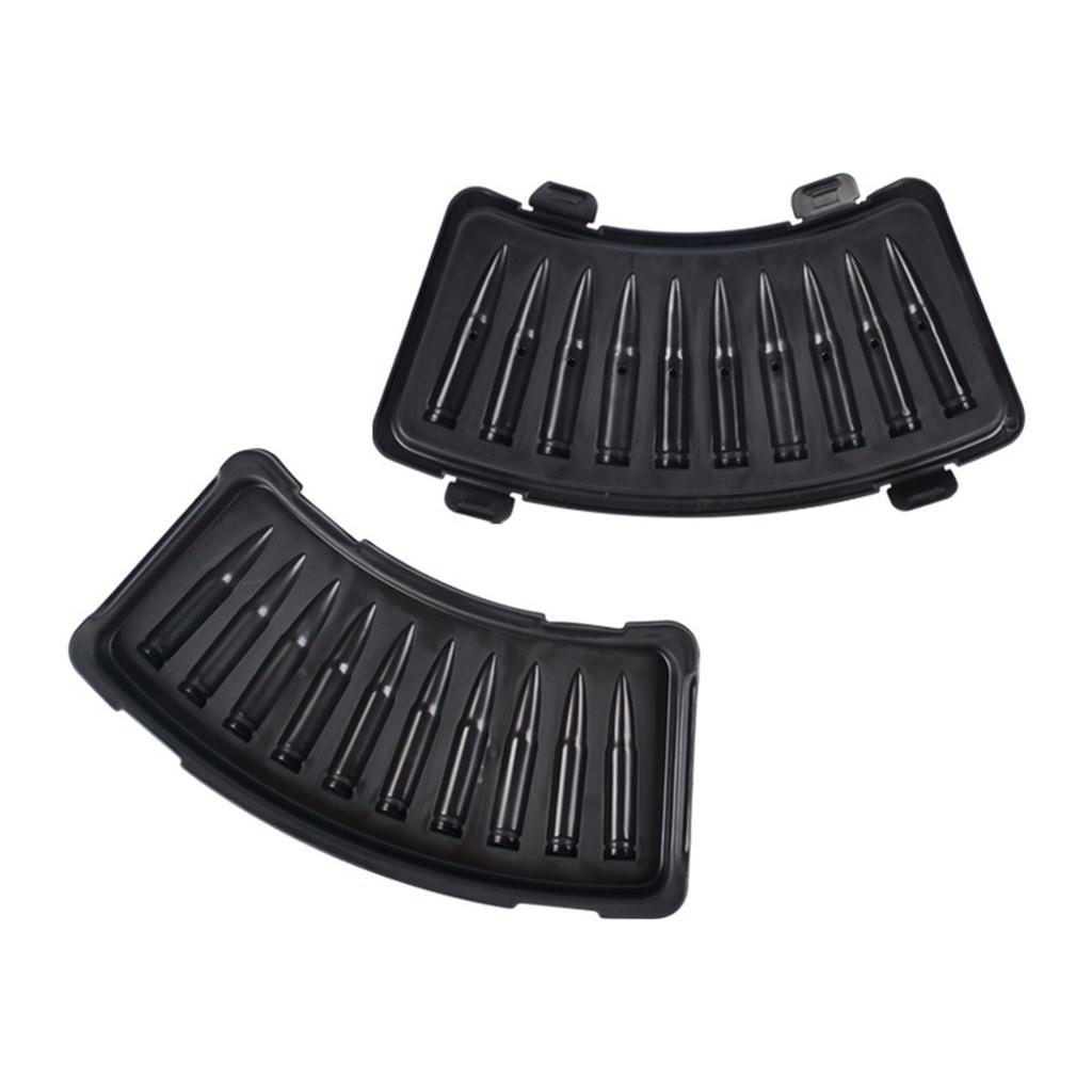 Silicone Ice Cube Tray Guns/Bullet Shaped Ice Mold Easy Release Silicone Mold for Whiskey Cocktails and Juice Beverages