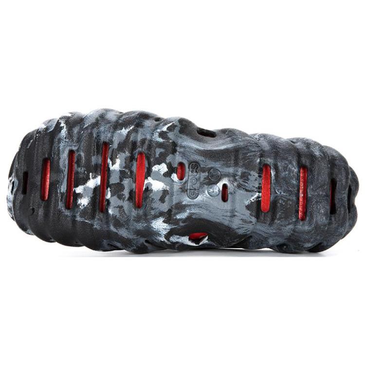 Crocs Marbled Echo Slide 'Black' 208467-0X9