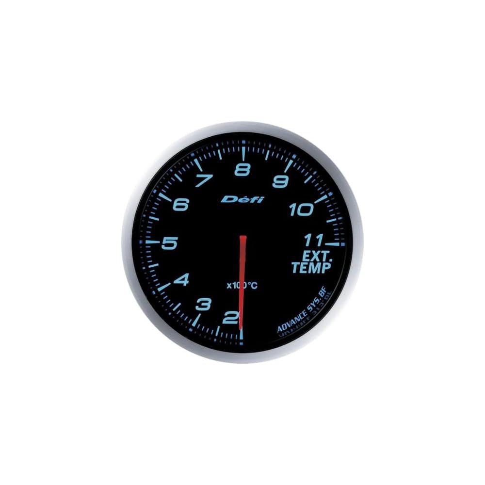 Nippon Seiki Defi (Defi) Meter [Defi-Link ADVANCE BF] Exhaust Temperature Gauge (Blue) DF10603
