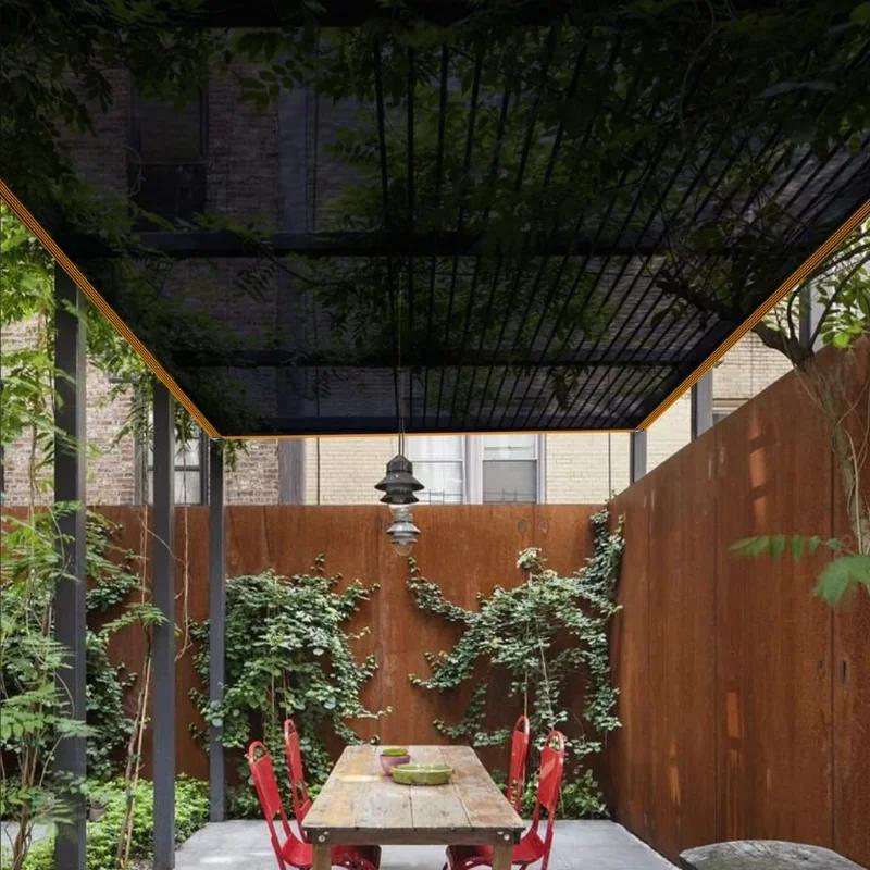 Black Shade Cloth Sunblock Mesh Cover Taped Edge With Grommets, Sun Net For Pergola, Plants Greenhouse, Gardens, Patio, Canopy