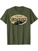 UH60 Helicopter Vintage Design100 Cotton Summer Casual Tshirt with Short Sleeves for Men
