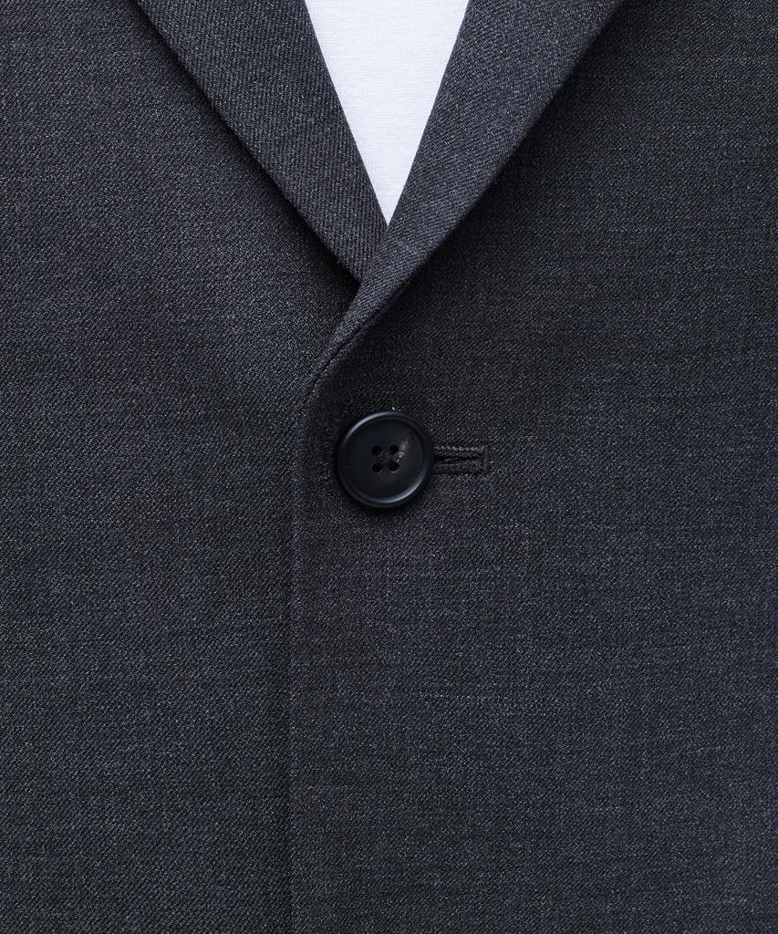 Musinsa Standard Relaxed Basic Wool Blazer [Charcoal Grey]