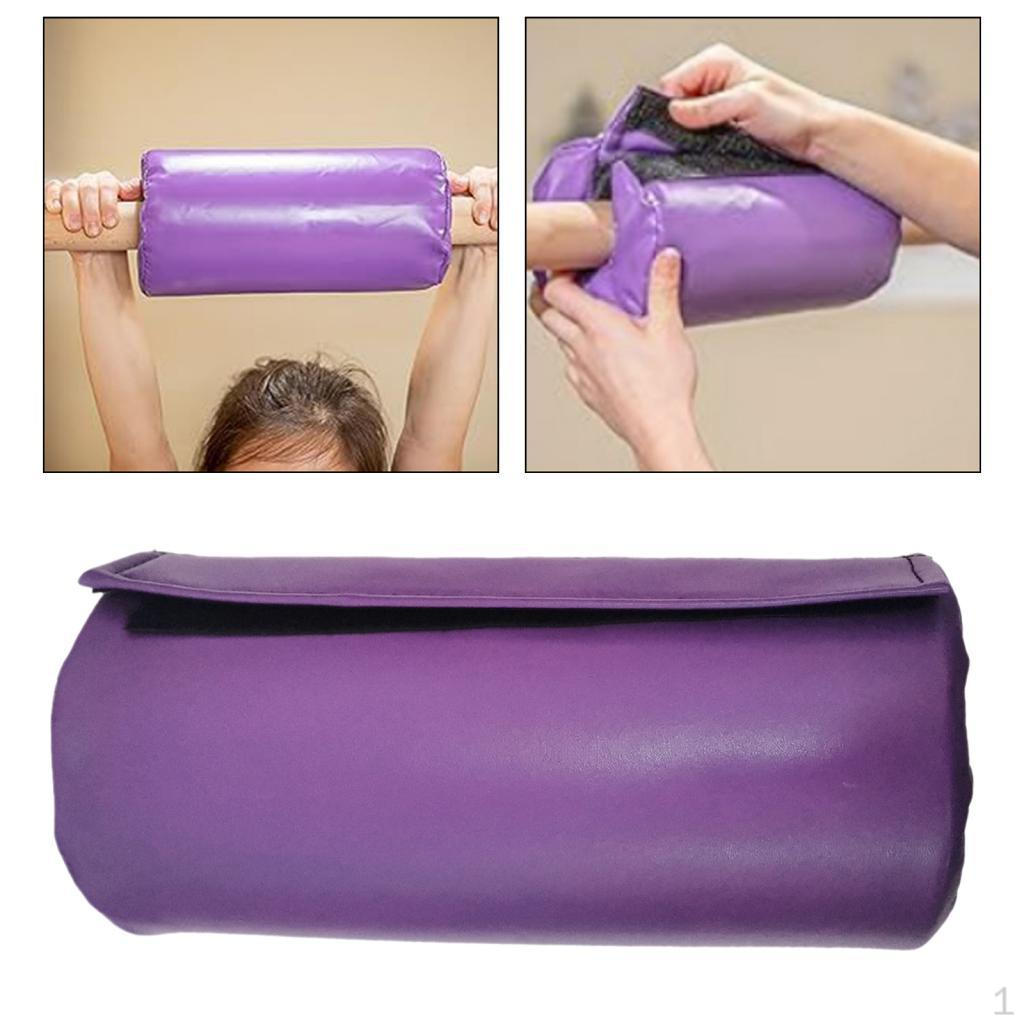 

Удобная подушка для гимнастических брусьев и горизонтальных тренировок фиолетовый