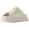 UGG Goldenglow Slide Simple Fashion EVA Anti-Wear Slide Sandals Women Sandals White 1167430-JSM