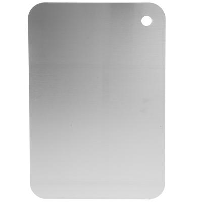 Masă de tăiat din oțel inoxidabil pentru bucătărie Masă de tocat cu două fețe rezistentă la rugină Lavabil la mașina de spălat vase 30*20cm pentru carne