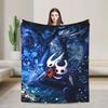 Hollows Knights Silksong Blanket Velvet Textile Decor  Multi-function Warm Throw Blanket for Sofa Couch Quilt