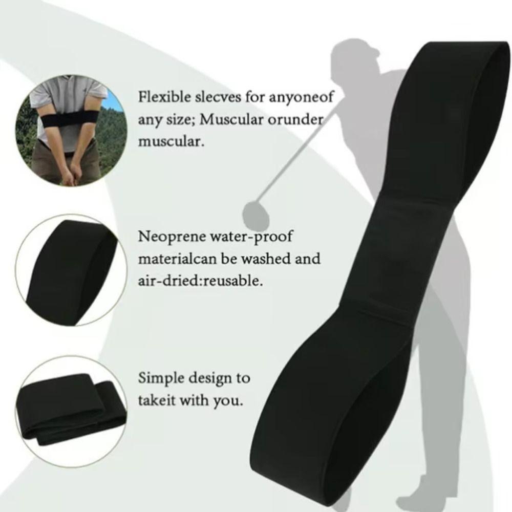 Posture Correction Golf Swing Trainer Elastic Strap Golf Posture Corrector  Outdoor Golf