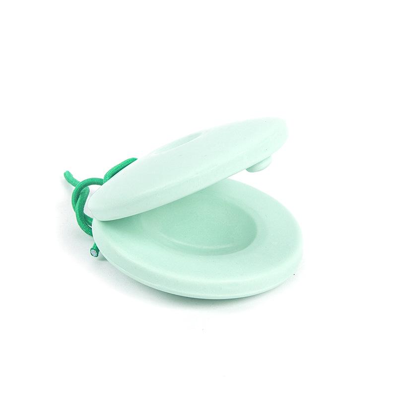 Bamboo Castanets: Orff Music Toy - Wooden Children s Percussion Instrument for Early Education