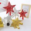 Christmas Tree Topper Star Decor Plastic Ornament Treetop Decoration Shatterproof Office Hotel Party