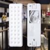 30LEDs Emergency Light Fire Fighting Lights Wall-Mounted Rechargeable Exit Lamp Work Light Camping Lantern for Home Outdoor