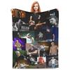 Throw Blanket Morgan Wallen (3) Micro Fleece Blanket Four Sizes Blanket Warm For Living Room AntiPilling Blanket