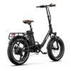 ONESPORT OT16 Max Folding Electric Bike 500W Motor 48V18AH Remote Battery Electric Bicycle 20 Inch All Terrain Tire Adult Ebike