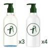 Mucota [extreme Damage Line] Green Pump Moisture Shampoo x3+Moisture Treatment X4
