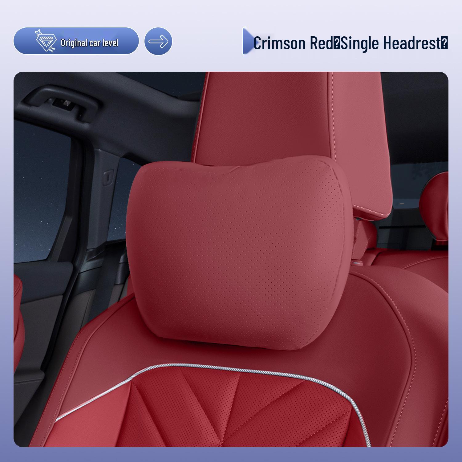 BMW X3 Headrest Lumbar Support & Neck Protection Pillow by Kuixi