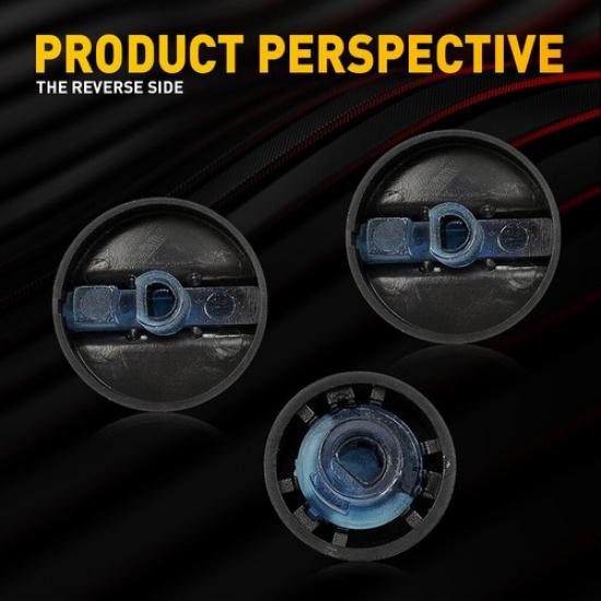 For 94-97 Dodge Pickup Truck Ram Dash 1500 2500 Heater A/C Climate Control Knobs