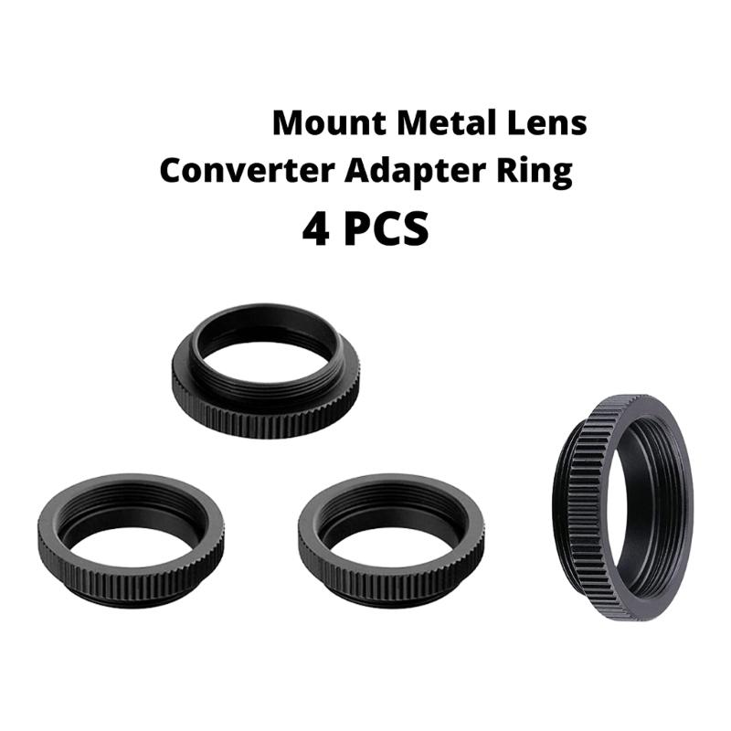 Mount Camera Lens Adapter Ring 5mm Extension Tube Mount Converter Adaptor Spacer Ring for CCTV Security Camera