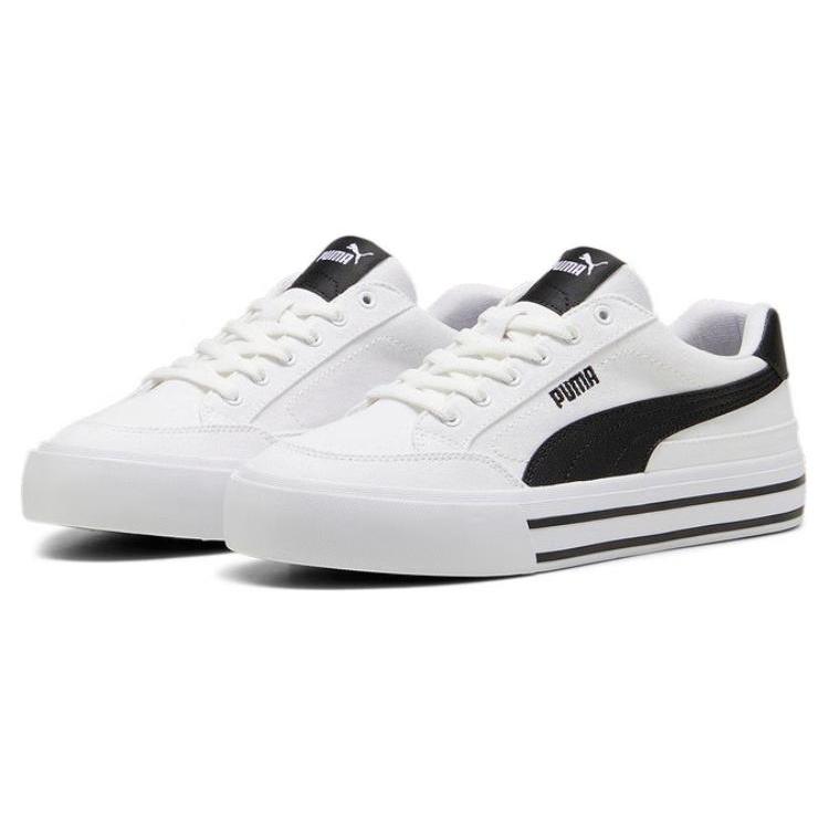 New PUMA Court Classic Vulc Fs 'White Black' 396353-02