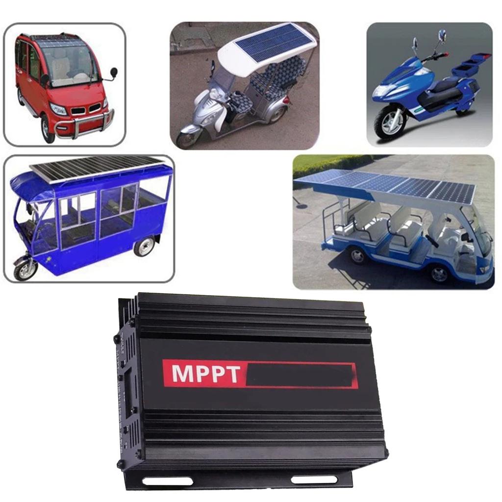 Multipurpose LCD Display MPPT Charge Controllers 22A for 24V To 72V Batteries Efficients Solar Energy Management