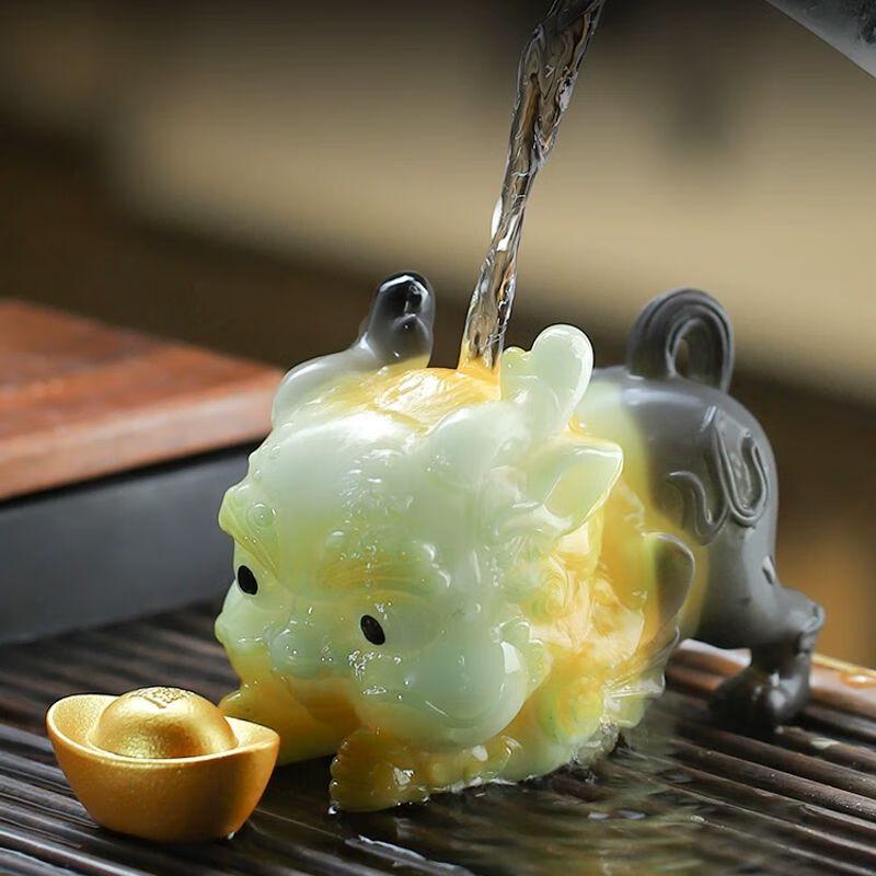 Color-Changing Ceramic Tea Pet Figurines