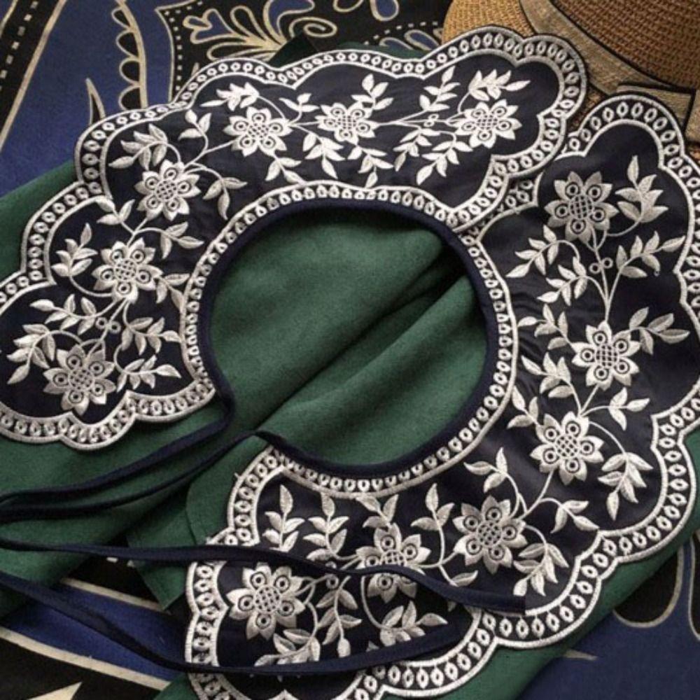Lace Floral Fake Collar Detachable Decoration Collar False Collar  Shirts/Sweater/Dress Accessory