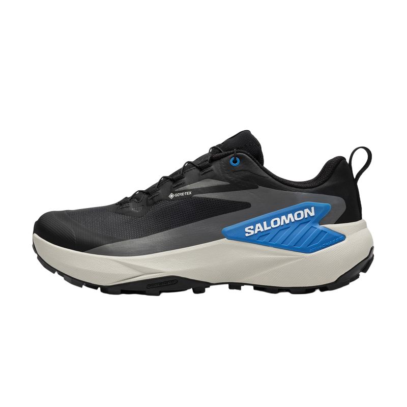 Salomon Genesis Gtx Comfortable Versatile Durable Waterproof Low-Top Trail Running Shoes Men sneaker Black 478078