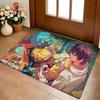 Anime S-Scissor S-Seven Floor Mat Cozy Flannel Soft Thick Non-Slip Mat For Living Room Bedroom Kitchen Decor Rugs