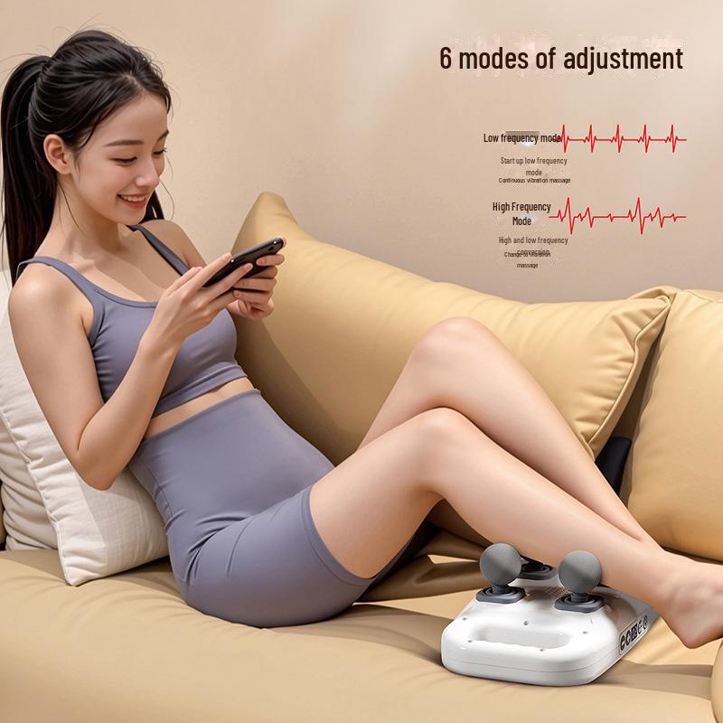 High-Power Rechargeable Muscle Relaxation Massager with Four Heads