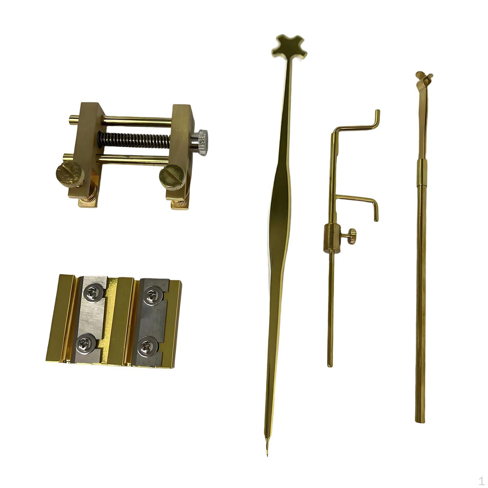 

Violin Sound Post Tool Retriever Clip Remover Repair Measuring Installing Setting Bridge