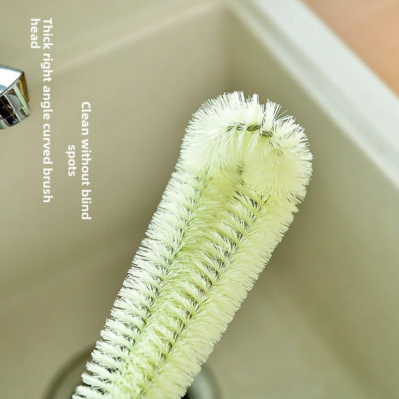 Dead-end Crevice Hard Bristle Bottle Small Water Cup Cleaning Brush