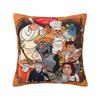 Benutzerdefinierte Anime Disney Cartoon Ratatouille Kissenbezug Dekor Zuhause Modern Kawaii Film Kissen für Sofa Quadratischer Kissenbezug
