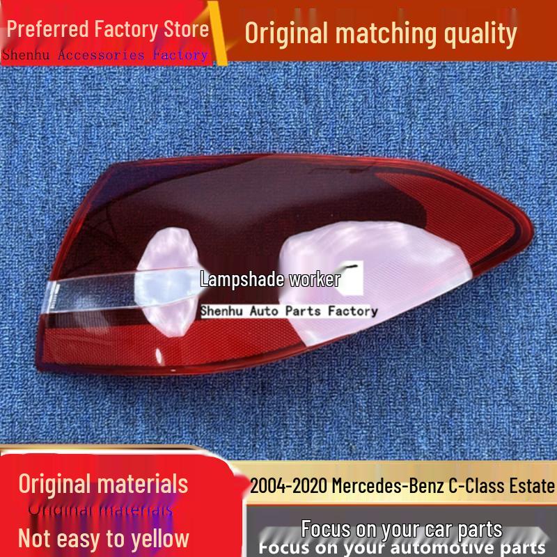 

Fits Mercedes-Benz C-Class 2014-2020 Wagon Taillight Cover and Housing. Passenger side rear - Standard