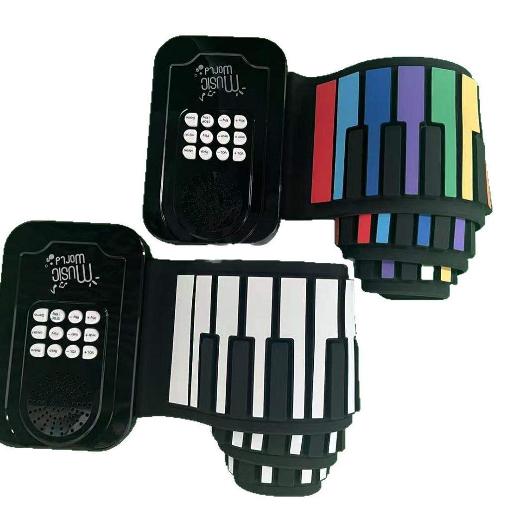 Portable 49-Key Foldable Piano for Kids