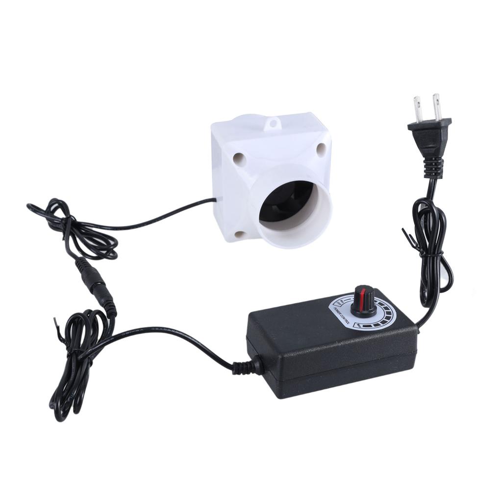 High Efficiency 50mm Inline Duct Fan for Kitchens and Workshops Quiet Ventilation with 350M3/h Airflows AC100-240V Input